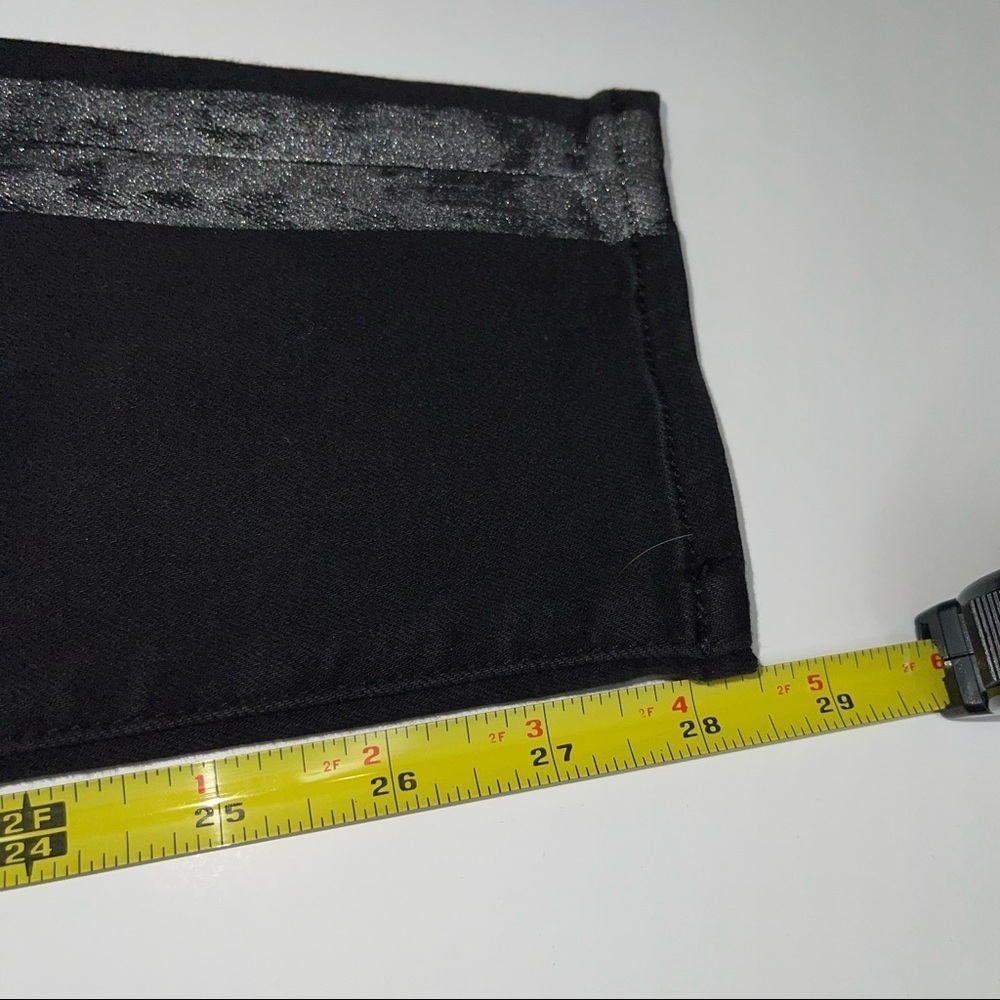 NEW Articles of Society Sarah Skinny Bailey Jeans Black Silver Tuxedo Stripe - Picture 15 of 17